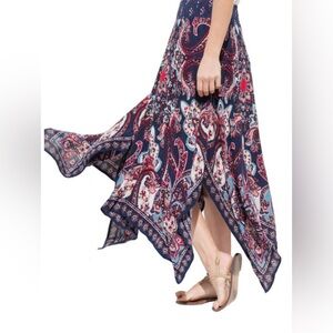 Bila Bohemian Maxi Skirt Sz L